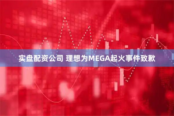 实盘配资公司 理想为MEGA起火事件致歉
